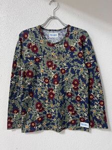 ピンクハウス PINKHOUSE 花柄 総柄 カットソー 長袖 Tシャツ 