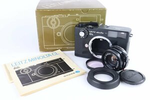 Leitz Minolta CL フィルム一眼レフカメラ + Minolta M-ROKKOR-QF40mm F2【難あり品】★F