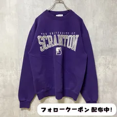 古着 used　Champion チャンピオン　SCRANTON UNIVERSITY　長袖カレッジ刺繍スウェット　トレーナー