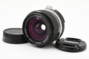 【完動美品】人気の単焦点 ニコン Nikon Ai-S Nikkor 28mm f2.8