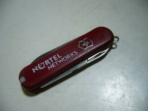 ◆ビクトリノックス Victorinox マルチツール ナイフ NORTEL NETWORKS