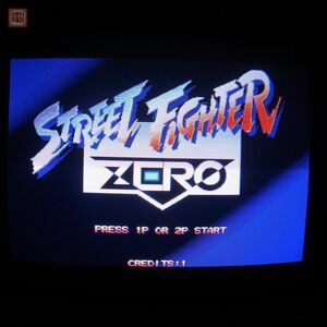 1円〜 ※ROMのみ カプコン/CAPCOM ストリートファイターZERO CPSII イン取帯純正 動作確認済【20