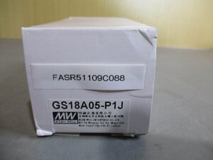 新古 MEAN WELL GS18A05-P1J デスクトップ産業用アダプター (FASR51109C088)