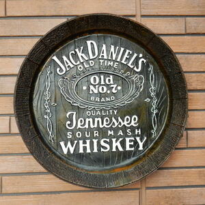 樽底壁掛け看板 JACK DANIEL