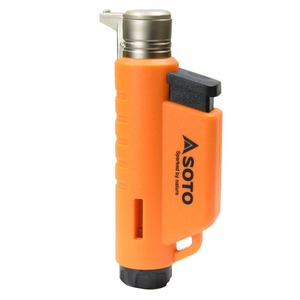 SOTO ライター マイクロトーチ COMPACT ターボ式 ガス充てん式 [ オレンジ ] ソト ターボ炎 ターボライター