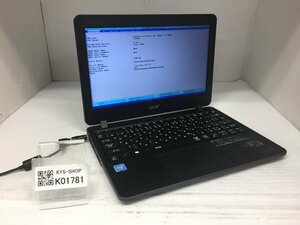 ジャンク/ Acer TravelMate B117-M Intel Celeron N3060 メモリ4.1GB ストレージ無し 【K01781】