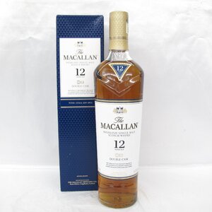 【未開栓】The MACALLAN ザ・マッカラン 12年 ダブルカスク ウイスキー 700ml 40% 箱付 11742494 1222