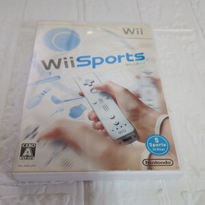 空箱として販売しています。ディスクはオマケです。【Wii】 Wii Sports取扱説明書なし