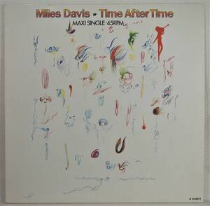 美盤！Miles Davis/Time After Time☆オランダ盤12インチ