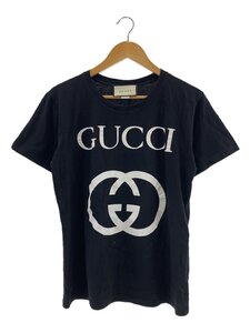 GUCCI◆Tシャツ/XS/コットン/BLK/493117 X3Q35