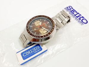 SEIKO セイコー！スピードタイマー！デッドストック！！！希少！茶馬！6138-0040！自動巻！動品！未使用品！廃業時計屋さん