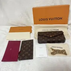 極美品　ルイヴィトンLOUIS VUITTON フェリシー　チェーンウォレット