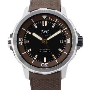 IWC アクアタイマー オートマティック ボッシュ 世界100本限定 IW341002 腕時計 黒文字盤 【安心保証】