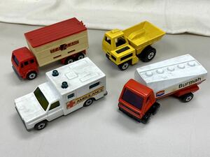 マッチボックス　スーパーファスト　MATCHBOX　SUPER FAST　４台　おまとめ　※箱無し・中古品