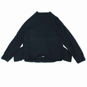 UNDERCOVER アンダーカバー 24SS TEEカスタム 衿ドレープ LSTEE ロングスリーブ 長袖 Tシャツ 5 ブラック