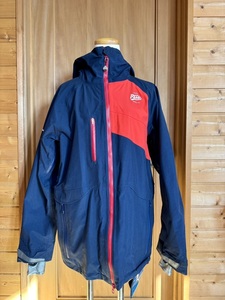 【GORE-TEX】REW KAMIKAZE JK NAVY／RED サイズS ゴアテックス2L