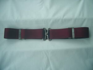 HELMUT LANG ヘルムートラング 1997SS Dark Red Sash Belt ダーク レッド サッシュ ベルト 52 初期 本人期