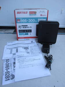 ⑤BUFFALO バッファロー WiFi 無線LAN ルーター WHR-1166DHP4 866+300Mbps