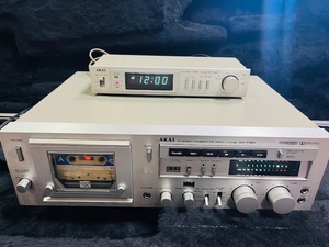 超目玉特価品！！★AKAI GX-F80★AUDIO TIMER DT-120！!★修理できる方へ★希少ビンテージ日本製入荷！！