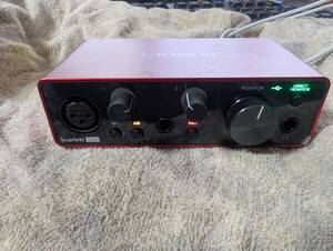 Nemko オーディオインターフェイス Focusrite 動作品