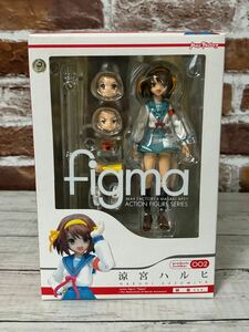 38c▼未開封 figma 002 涼宮ハルヒの憂鬱 涼宮ハルヒ 制服ver.