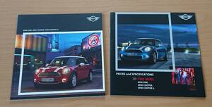 ★MINI・ミニ ワン MINI ONE / ミニ クーパー MINI COOPER / ミニ クーパーS MINI COOPER S 2009年10月 カタログ ★即決価格★