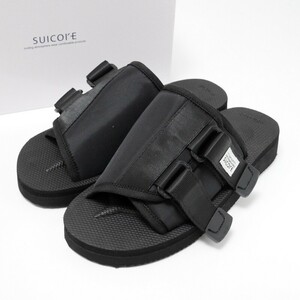 GQ0771*《未使用》SUICOKE スイコック*US5/23cm*KAW-Cab*スポーツサンダル*ベルクロサンダル*スライドサンダル*OG-081Cab*靴*ブラック