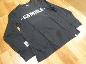 【即決】NATURAL NINE ナチュラル ナイン GAMBLE LIFE N9 Tシャツ ロンT 長袖 Mサイズ 暴走族 旧車會 悪羅悪羅 SOULJAPAN ソウルジャパン