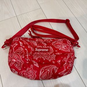 【美品】シュプリーム　Supreme Puffer Side Bagパファーサイドバック　ショルダーバッグ