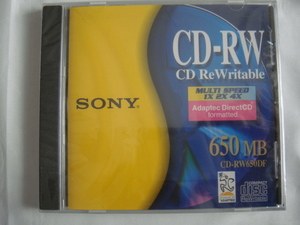 SONY・ソニー^,,.CD-RW CD Re Writable(650MB)CD-RW650DF_.,,^「新品」