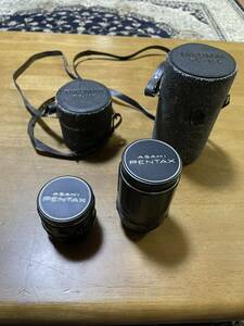 PENTAX ASAHI レンズ TAKUMAR 3.5/28 + 3.5/135 セット
