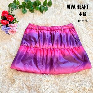 VIVA HEART ビバハート　ゴルフウェア　可愛い　中綿スカート　インナーパンツ付き　M〜L