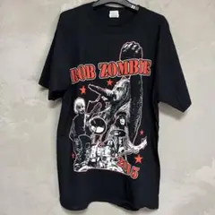 Rob zombie2015ツアーTシャツデッドストックロブゾンビ