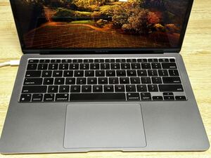 Apple MacBook Air M1 USキーボード 2020 スペースグレイ MGN63J/A CTOモデル