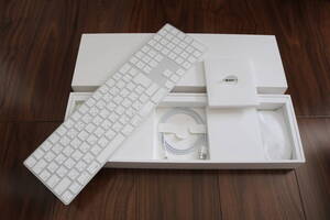 [新品未使用/ラスト出品] Apple iMac付属 Magic Keyboard テンキー付きJIS配列 A1843 MQ052J/A & Magic Mouse 2 A1657 MLA02J/A セット