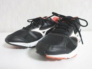 ミズノ Mizuno トラッドロード10 ランニングシューズ 黒 ブラック 22.5 北6002