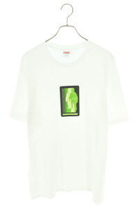 シュプリーム Tシャツ 20aw Blur Tee サイズ:L ヒューマンロゴプリントTシャツ 中古 HJ12