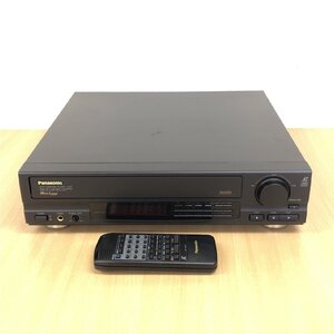 CDも聴ける●Panasonic パナソニック マルチレーザーディスクプレーヤー LX-101 LDプレーヤー リモコンあり ブラック 名古屋