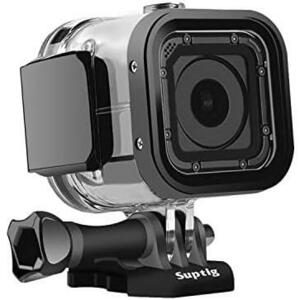 Hero4 Session Hero5 Hero カメラ 水中用 GoPro 最大196フィート 保護ハウジング (60m) 交換用防水ケース 防水