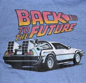 ★バック トゥ ザ フューチャー Tシャツ L 正規品 デロリアン back to the future