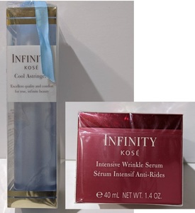 新品未開封 INFINITY インフィニティ インテンシブ リンクル セラム 40g KOSE コーセー クール アストリンゼント 収れん化粧水 限定 150g