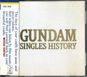 D00168164/CD/井上大輔/やしきたかじん/森口博子ほか「GUNDAM SINGLES HISTORY」