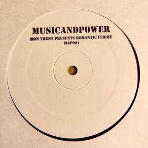 美品 RON TRENT PRESENTS ROMANTIC FLIGHT MUSIC AND POWER 12INCH KERRI CHANDLER FRANCOIS K JOE CLAUSSELL DANNY KRIVIT LARRY HEARD