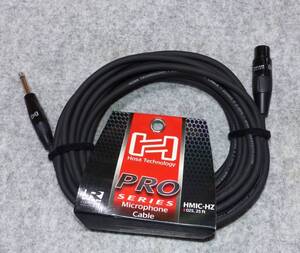 ヤフオク 25ft 約7.6m XLR-プラグ HOSA HIGH QUALITY MICRPOPHONE CABLE HMIC-HZ A1