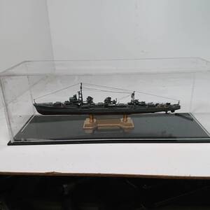 送料込み_FH06)ヒカリ工房製_ピットロード_1/700_フルハルモデル_陽炎型駆逐艦_送付用アクリルケース・銘板付き_塗装済み完成品