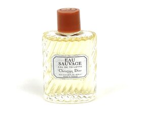 満量　クリスチャン・ディオール　Christian Dior　EAU SAVAGE　オーソバージュ　オードトワレ　ミニボトル　10ml　ミニ香水　YMK-859