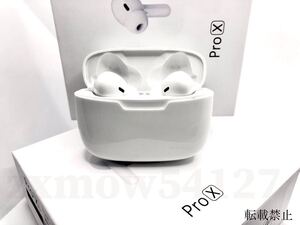 【 ProX 】重低音 AirPods Pro型 イヤホン TWS 充電ケース付 ワイヤレスイヤホン Android iPhone8 X 11 12 13 14 15 Bluetooth EDR 高音質