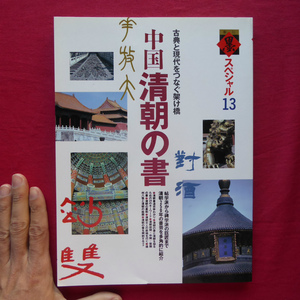 a16/雑誌「墨スペシャル13」【古典と現代をつなぐ架け橋 中国清朝の書/芸術新聞社・1992年】帖学派から碑学派の巨匠まで