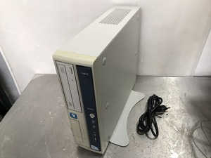 ☆NEC JMA-C/Pentium CPU E3400 2600MHz/HDD250GB/メモリ2GB/OSなし/BIOS起動確認済/現状品/スタンドなし/訳あり【J0225R3-1F-19】