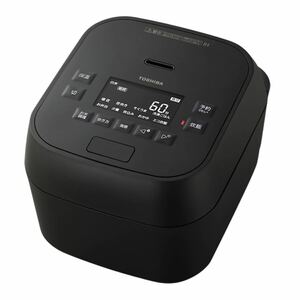 東芝　TOSHIBA　炊飯器 5.5合 炎匠炊き 真空圧力IH グランブラック　RC-10MGW-K